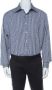 Armani Pre-owned Cotton tops Blauw Dames - Thumbnail 1