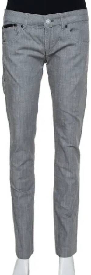 Armani Pre-owned Denim jeans Grijs Heren