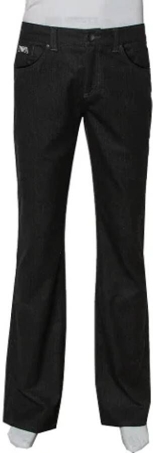 Armani Pre-owned Fabric bottoms Zwart Dames