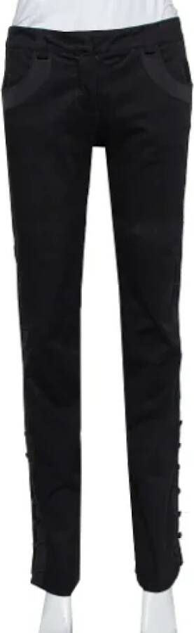 Armani Pre-owned Fabric bottoms Zwart Dames