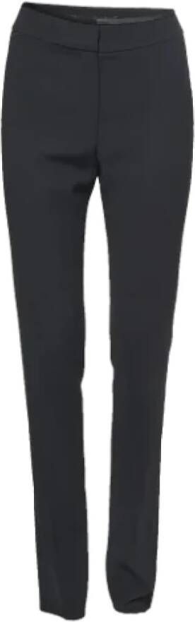 Armani Pre-owned Fabric bottoms Zwart Dames