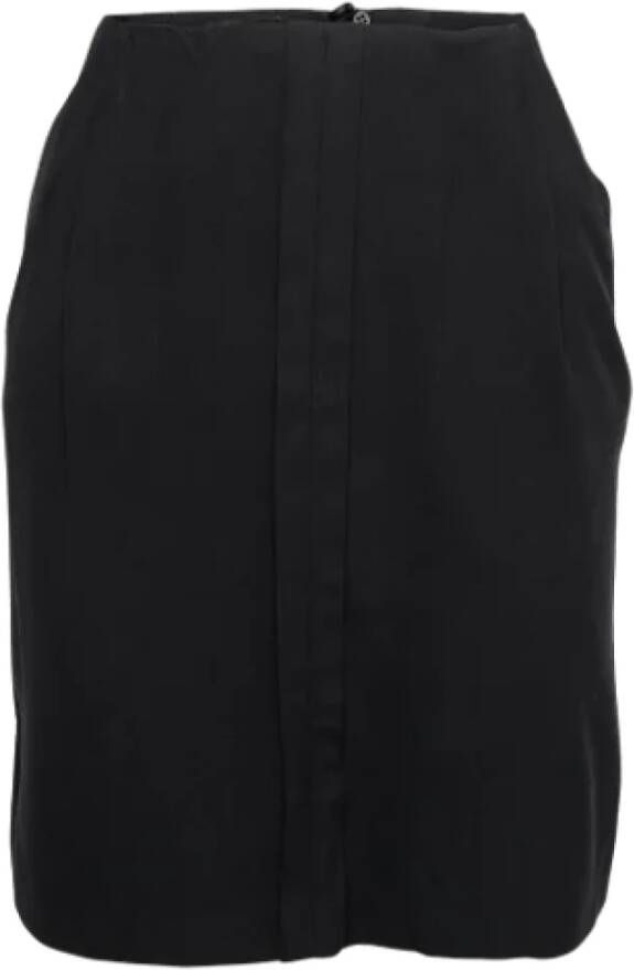 Armani Pre-owned Fabric bottoms Zwart Dames