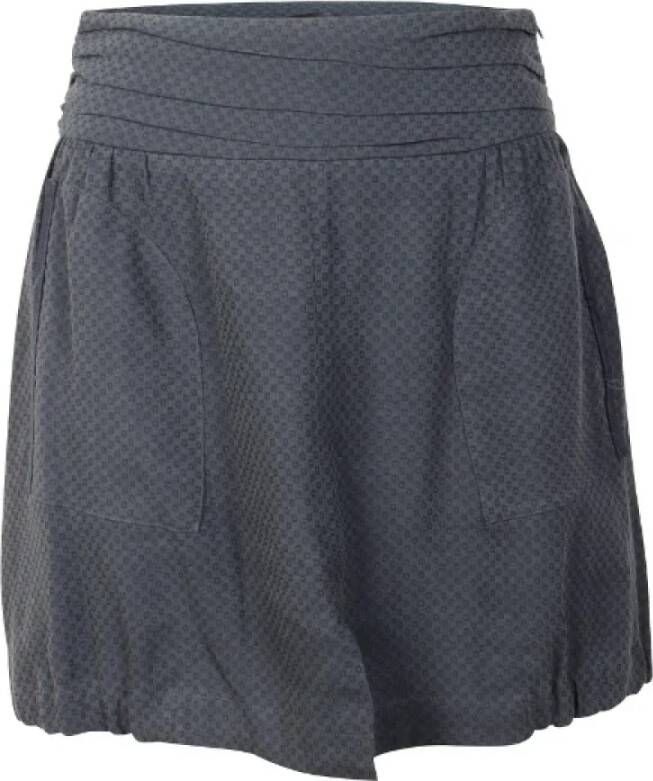 Armani Pre-owned Fabric bottoms Zwart Dames