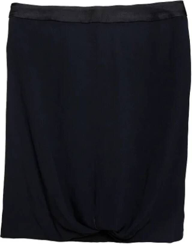 Armani Pre-owned Fabric bottoms Zwart Dames