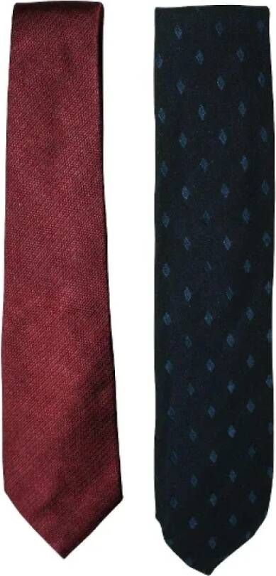 Armani Pre-owned Fabric home-office Blauw Heren