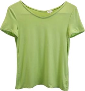 Armani Pre-owned Fabric tops Groen Dames