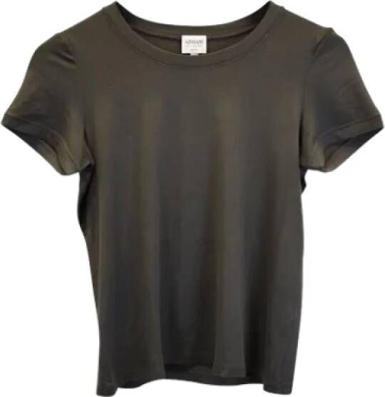 Armani Pre-owned Fabric tops Groen Dames