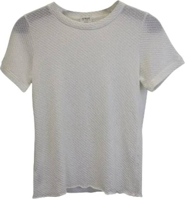 Armani Pre-owned Fabric tops Wit Heren