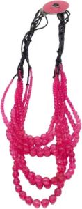 Armani Pre-owned Metal necklaces Roze Dames