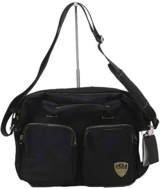 Armani Pre-owned Polyester handbags Zwart Dames