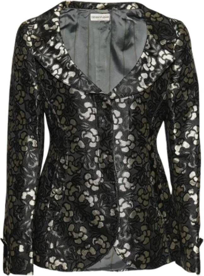 Armani Pre-owned Fabric outerwear Zwart Dames