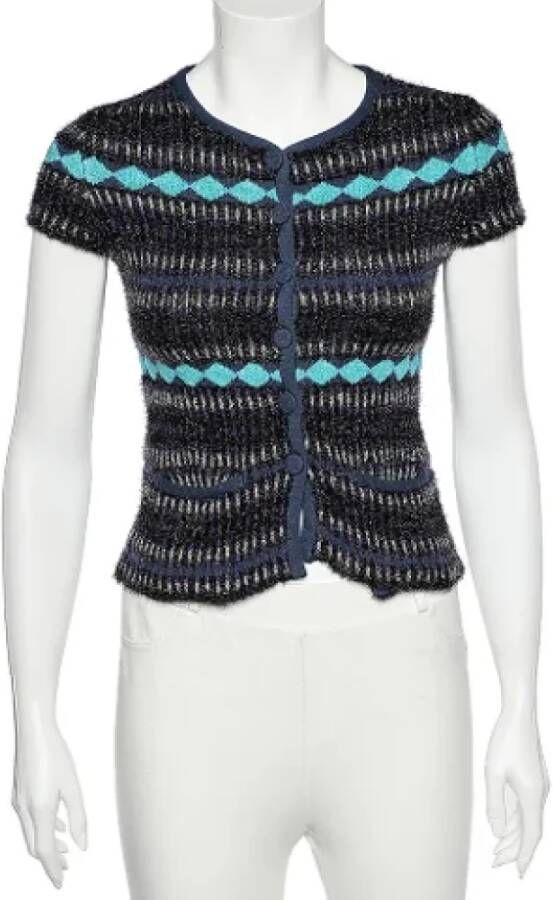 Armani Pre-owned Knit tops Zwart Dames