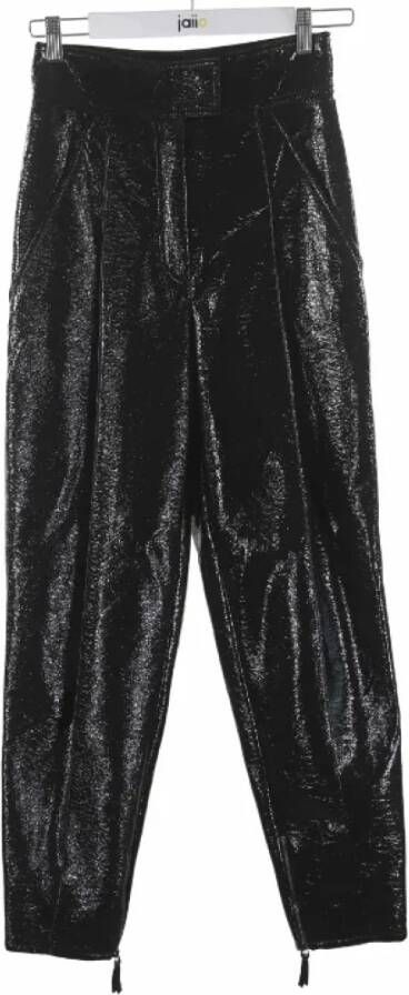 Ar i Pre-owned Leather bottoms Zwart Unisex