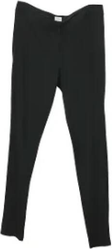 Armani Pre-owned Polyester bottoms Zwart Dames