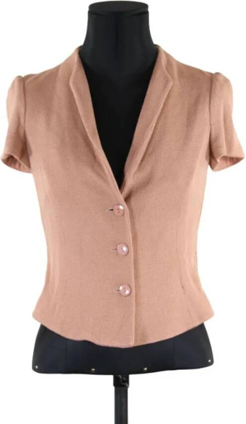 Ar i Pre-owned Pre-owned Viscose tops Roze Unisex