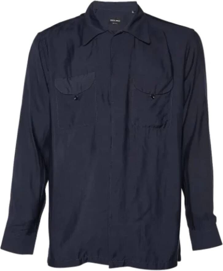 Armani Pre-owned Shirts Blauw Dames