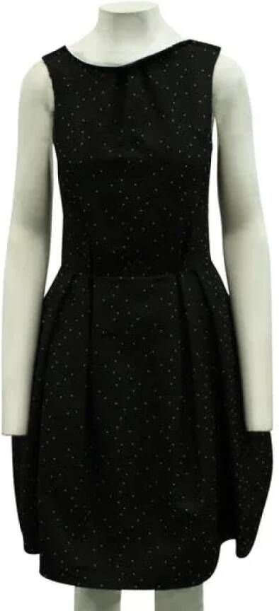 Armani Pre-owned Voldoende polyester jurken Zwart Dames