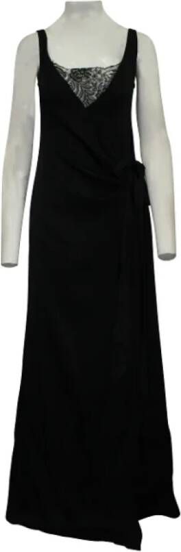 Armani Pre-owned Voldoende polyester jurken Zwart Dames