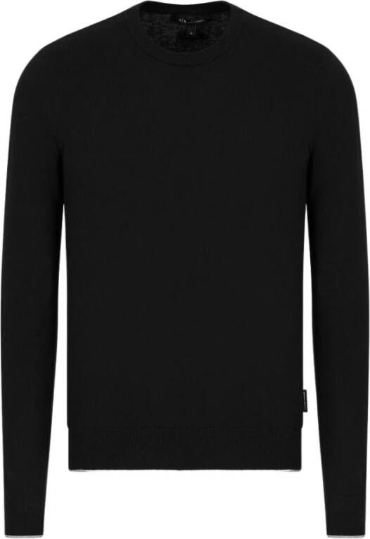 Armani Exchange Zwarte Sweater Collectie Black Heren
