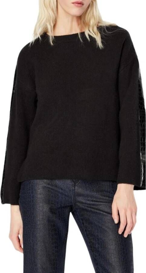Armani Exchange Stijlvolle Pullover Trui Black Dames