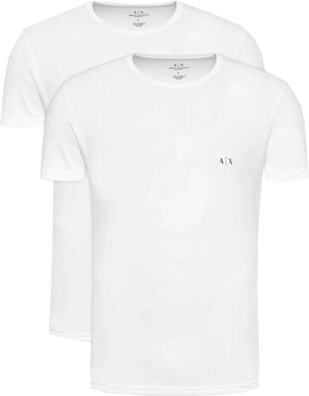 Armani Exchange T-Shirts White Heren