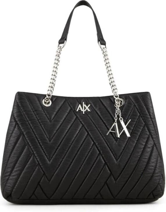Armani Exchange Zwarte tas voor vrouwen Black Dames