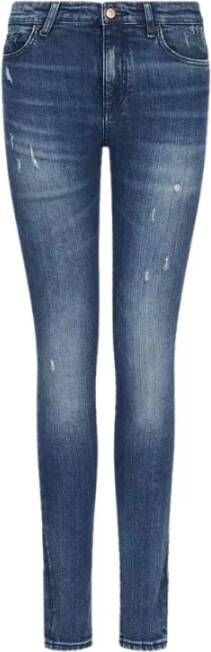 Armani Skinny Jeans Blauw Dames