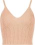 Armani Exchange Stijlvolle Top Beige Dames - Thumbnail 1