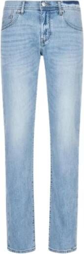 Armani Exchange Slim Fit Jeans Blauw Heren