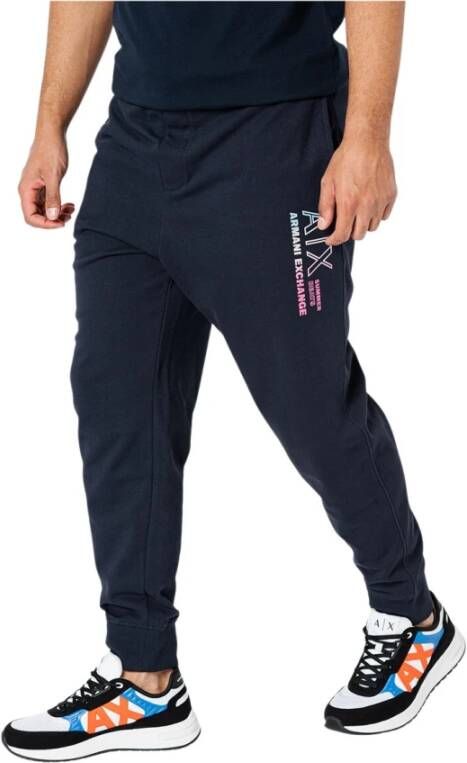 Armani Sweatpants Blauw Heren