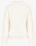 Emporio Armani Lichtgewicht Natuurlijke Witte Sweaters White Dames - Thumbnail 3