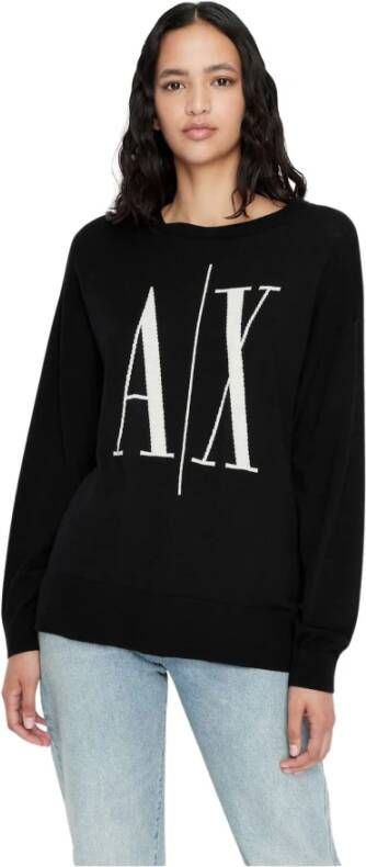 Armani Sweatshirts Zwart Dames