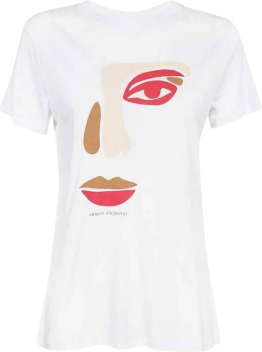 Armani Exchange Basis T-shirt White Dames