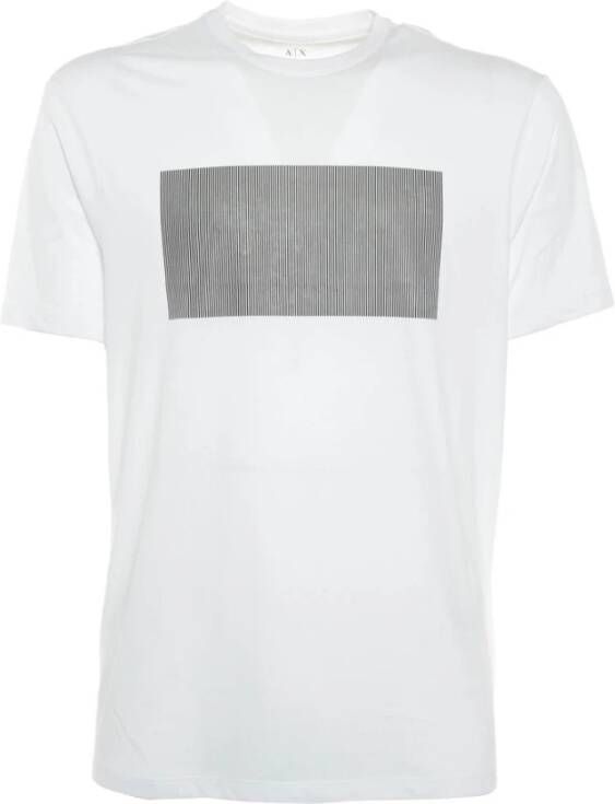 Armani T-Shirts White Heren