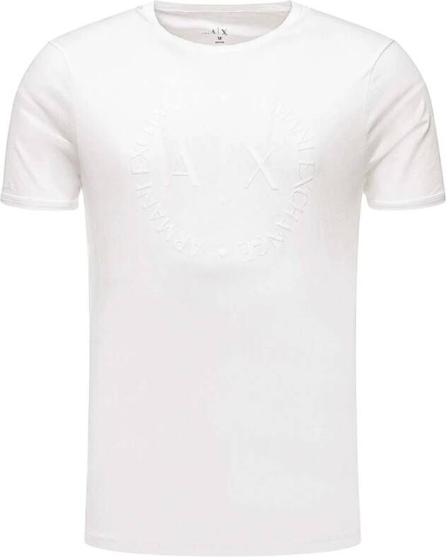 Armani Exchange T-Shirt 8Nztcd Z8H4Z White Heren