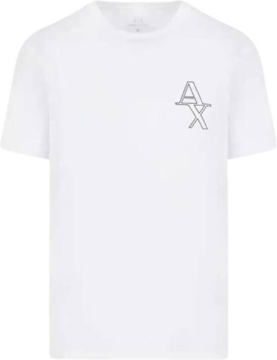 Armani T-Shirts Wit Heren