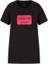 Armani Exchange Klassiek T-Shirt Zwart Dames - Thumbnail 1