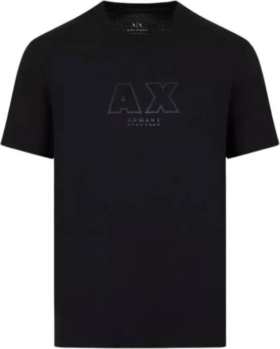 Armani Exchange Basis T-Shirt Zwart Heren