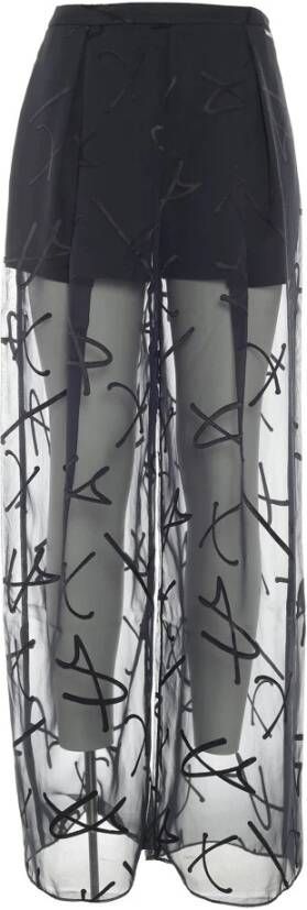Armani Trousers Blauw Dames