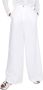Armani Exchange Wijde Broek White Dames - Thumbnail 1