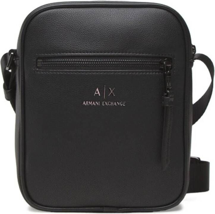 Armani Zwarte tas voor mannen van Exchange Zwart Heren