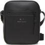 Armani Exchange Stijlvolle Crossbody Tas met Ritssluiting Black Heren - Thumbnail 2