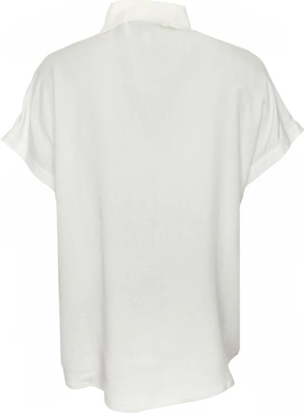 ARMEDANGELS Flowy Blouse met Opstaande Kraag White Dames - Foto 3