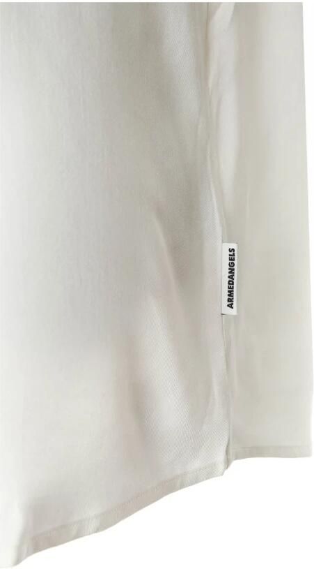 ARMEDANGELS Flowy Blouse met Opstaande Kraag White Dames - Foto 4