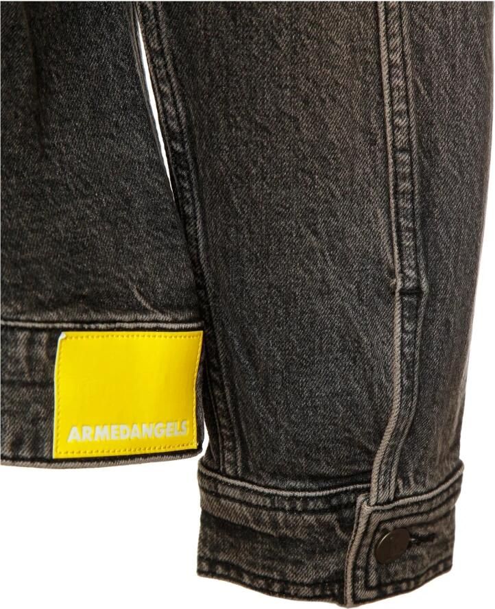 ARMEDANGELS Oversized Denim Jacket met Kent Kraag Gray Dames - Foto 3