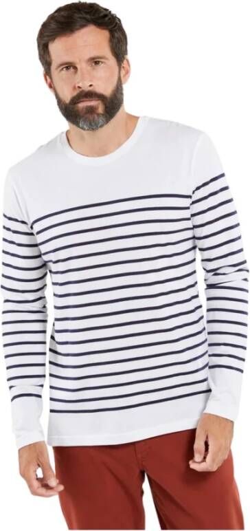 Armor-Lux Erfgoed t-shirt port-louis White Heren
