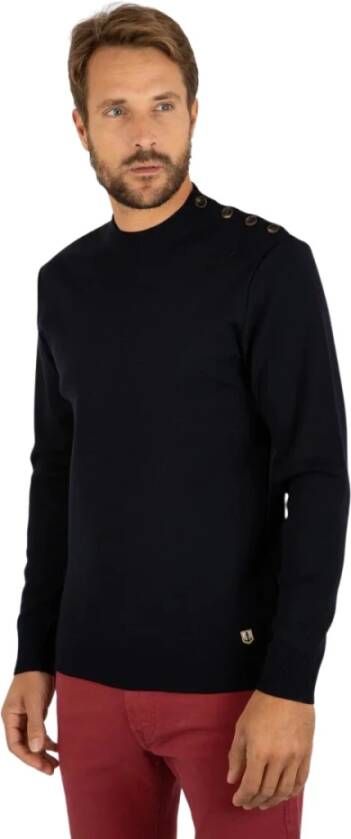 Armor-Lux Heritage navy trui drenec Blauw Heren