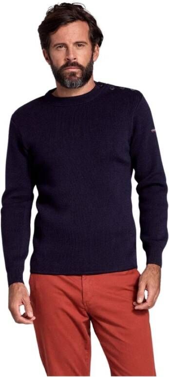 Armor-Lux Pullover Fouesnant Blauw Heren