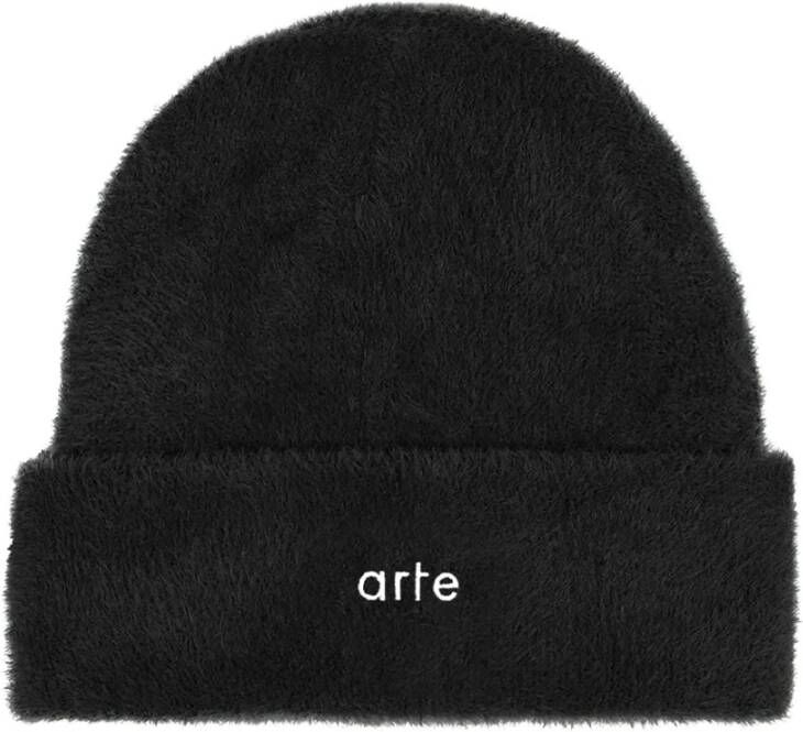 ARTE Hoodie met geborduurd logo Zwart