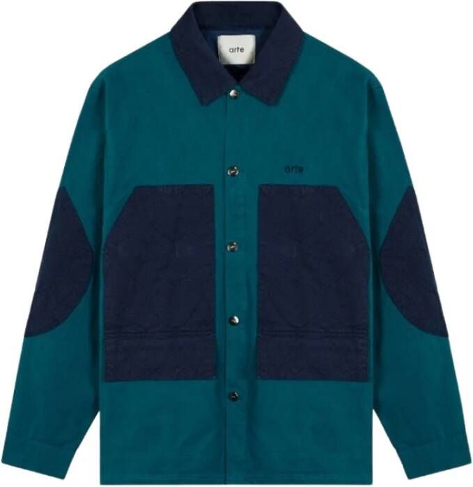 Arte Antwerp Padded Jacket Blue Heren